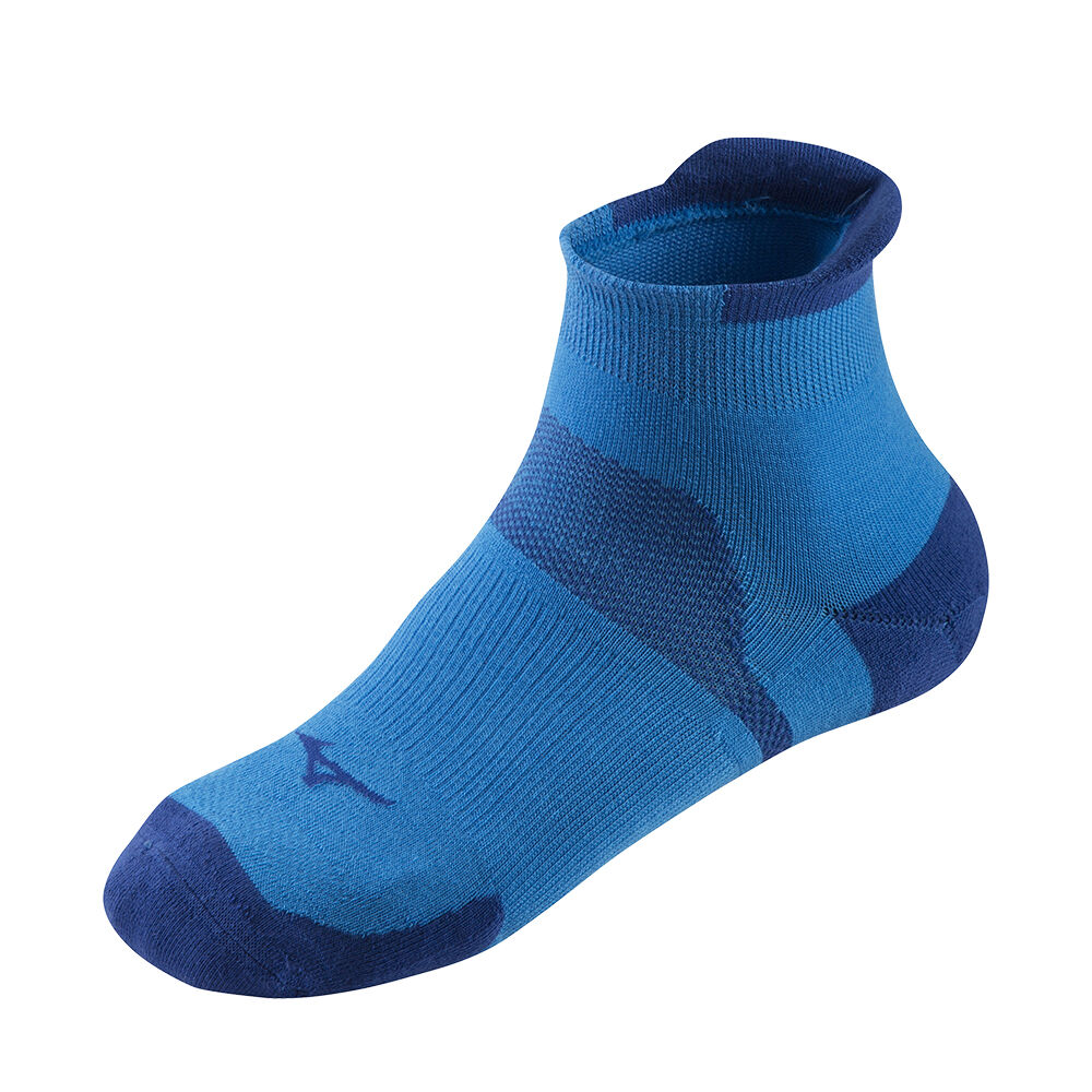 Mens Mizuno Drylite Race low Running Socks Blue Philippines (ICLJMO396)